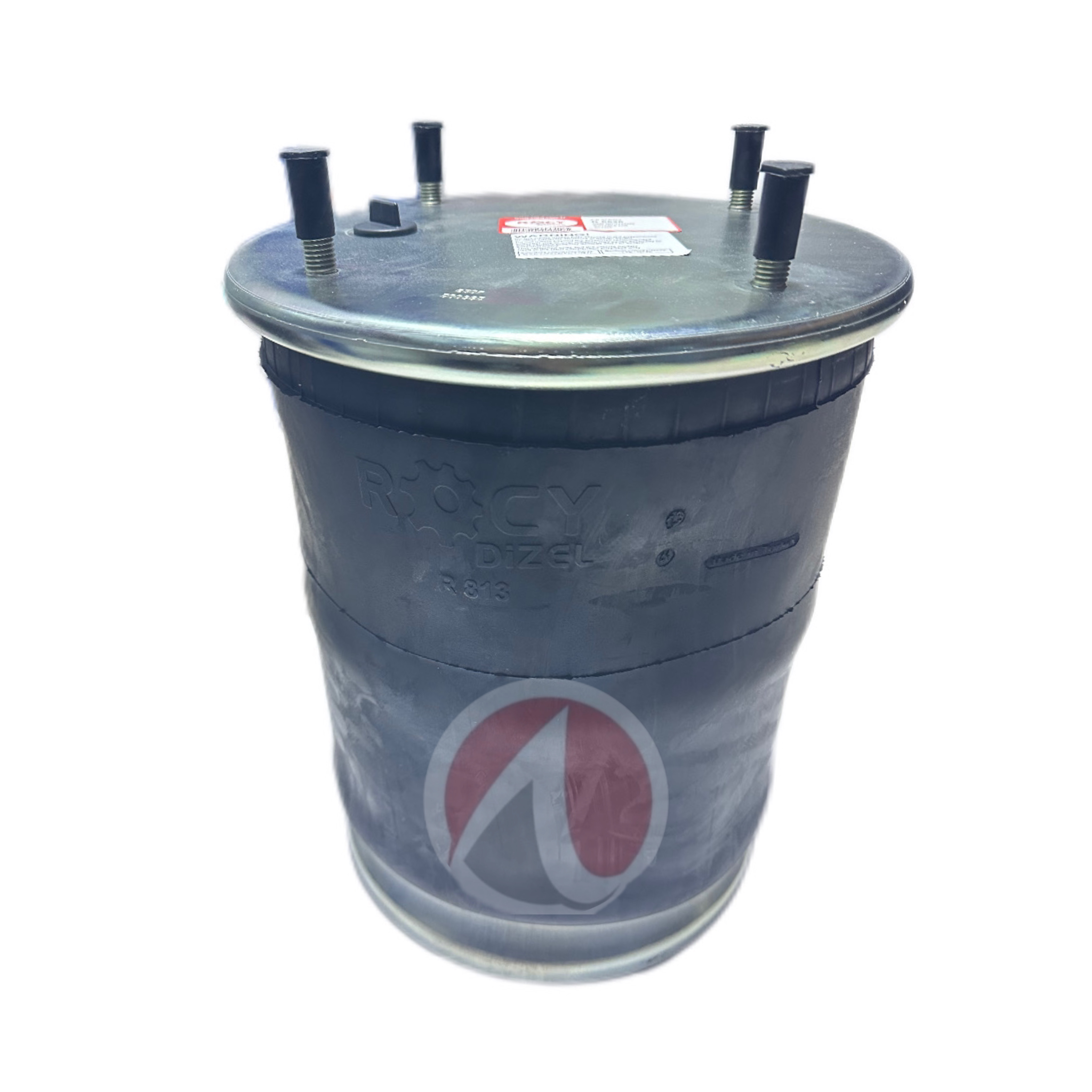 Air Spring With steel piston and 4 bolt 813mb SAF 